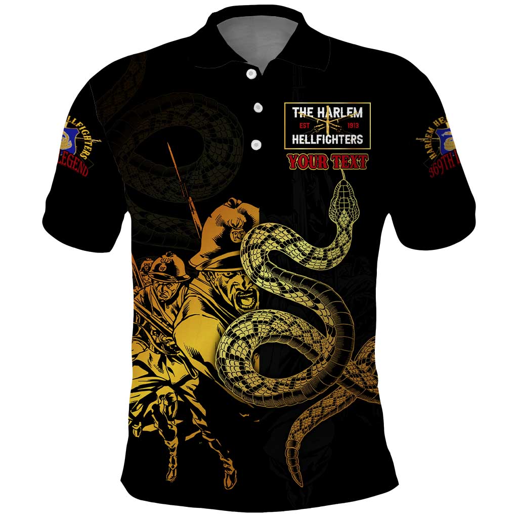 Harlem Hellfighters 369th Infantry Regiment Polo Shirt Fight for Dignity WWII - African Pride