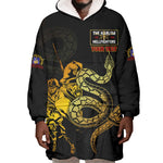 Harlem Hellfighters 369th Infantry Regiment Wearable Blanket Hoodie Fight for Dignity WWII - African Pride