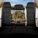 Harlem Hellfighters 1913 Back Car Seat Cover Fight with Honor, Stand for Dignity - 369th Infantry Regiment - African Pride