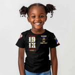 Harlem Hellfighters 1913 Kid T shirt Fight with Honor, Stand for Dignity - 369th Infantry Regiment - African Pride