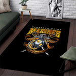 Montford Point Marines Area Rug Afro Black History Tribute - African Pride