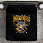 Montford Point Marines Bedding Set Afro Black History Tribute - African Pride