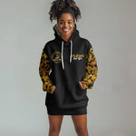 Montford Point Marines Hoodie Dress Afro Black History Tribute - African Pride
