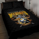 Montford Point Marines Quilt Bed Set Afro Black History Tribute - African Pride