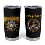 Montford Point Marines Tumbler Cup Afro Black History Tribute - African Pride
