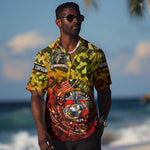 Montford Point Marines Hawaiian Shirt Afro Devil Dog Soldier Legend - African Pride