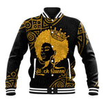 Educated Black Queen Baseball Jacket African Women DT02