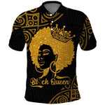 Educated Black Queen Polo Shirt African Women