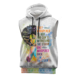 Black Girl I Am The Storm Sleeveless Hoodie African American Women - African Pride