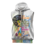 Black Girl I Am The Storm Sleeveless Zip Hoodie African American Women - African Pride