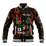 Personalized Black History Month Baseball Jacket Since 2024 Chemistry Style DT02