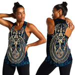 Adinkra Symbols Women Racerback Tank Tree of Life
