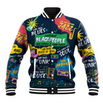 Music That Makes Us Proud African Baseball Jacket Black People DT02