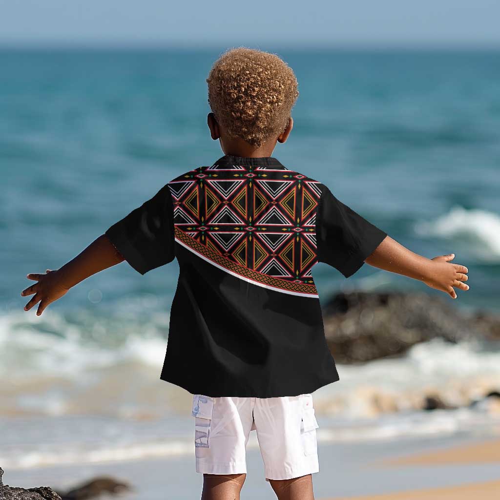 Personalized Bamenda African Kid Hawaiian Shirt Atoghu Cameroon Print