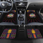 Mauritius Roots Car Mats African Pride in Fingerprint and Tribal Colors