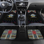 Seychelles Roots Car Mats African Pride in Fingerprint and Tribal Colors