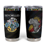 Seychelles Roots Tumbler Cup African Pride in Fingerprint and Tribal Colors