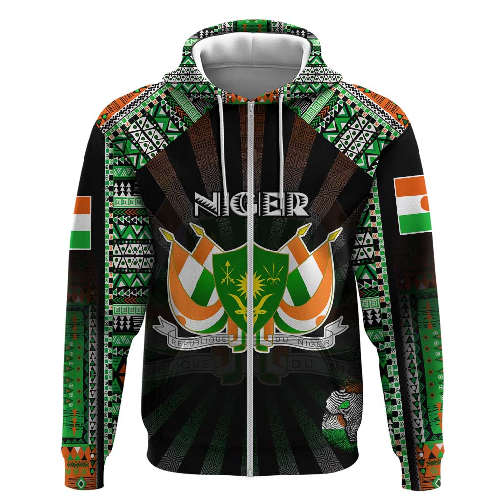 Personalized Djibouti Roots Hoodie African Pride in Fingerprint and Tribal Colors DT02 main image 1