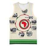 Black History Milestones - African Timeline Basketball Jersey - African Pride