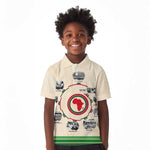 Black History Milestones - African Timeline Kid Polo Shirt