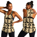 Civil Rights Leaders Women Racerback Tank African-American