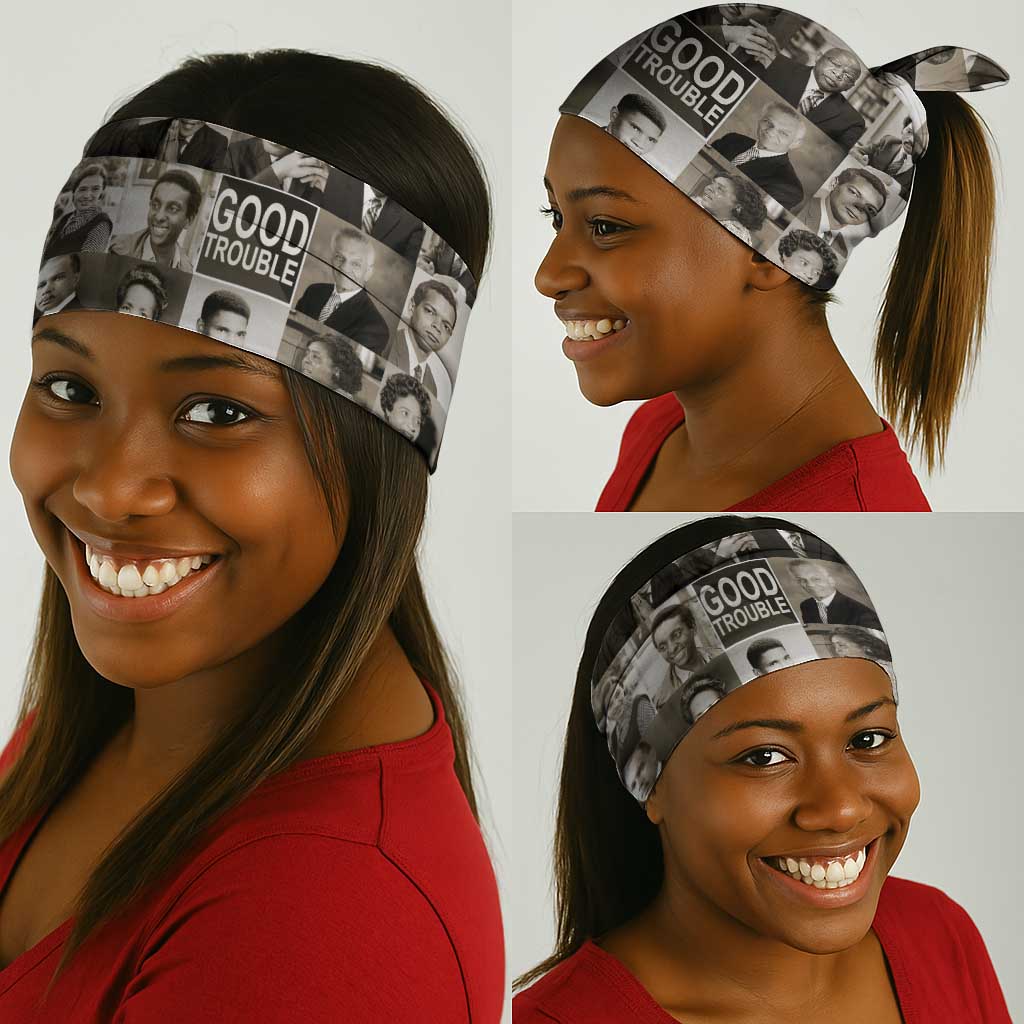 Good Trouble Neck Gaiter Civil Rights Leaders DT02