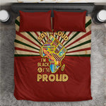 Proud African Bedding Set - Hand Up Africa Map Art
