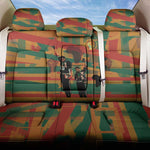 African American 1968 Back Car Seat Cover Black Power Fists of Freedom