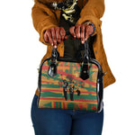 African American 1968 Shoulder Handbag Black Power Fists of Freedom