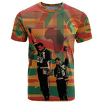 African American 1968 T shirt Black Power Fists of Freedom