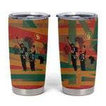 African American 1968 Tumbler Cup Black Power Fists of Freedom