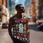 Christmas Africa Boo Beer Men Tank Top I'm Just Here For The Boss
