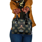Personalized Afro Women Shoulder Handbag Powerful African Pattern