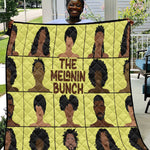 The Melanin Bunch African Quilt Afro Black People