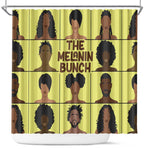 The Melanin Bunch African Shower Curtain Afro Black People