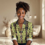 The Melanin Bunch African Women Casual Shirt Afro Black People