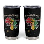 African Black Power Tumbler Cup Unapologetically Black Raised Fist