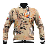 Our Beats Redefine The World African Baseball Jacket Afro Music