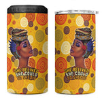 African Women 4 in 1 Can Cooler Tumbler She Believed She Could So She Did
