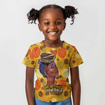 African Women Kid T shirt She Believed She Could So She Did