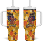 African Women Tumbler With Handle She Believed She Could So She Did