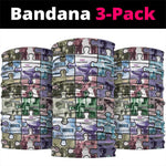 African American Neck Gaiter The Civil Rights Journey in Puzzle DT03