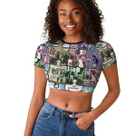 African American Raglan Cropped T shirt The Civil Rights Journey in Puzzle