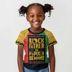 Black Father By Popular Demand Kid T shirt African Art