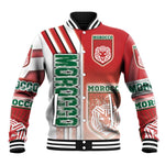 Morocco Soccer Baseball Jacket Atlas Lions Football - Road To Champion