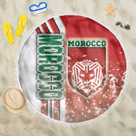 Morocco Soccer Beach Blanket Atlas Lions Football - Road To Champion
