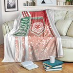 Morocco Soccer Blanket Atlas Lions Football - Road To Champion