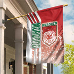 Morocco Soccer Garden Flag Atlas Lions Football - Road To Champion