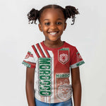 Morocco Soccer Kid T shirt Atlas Lions Football - Road To Champion