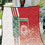 Morocco Soccer Quilt Atlas Lions Football - Road To Champion